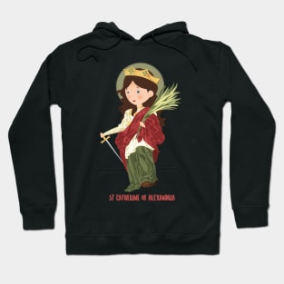 Saint Catherine of Alexandria Hoodie